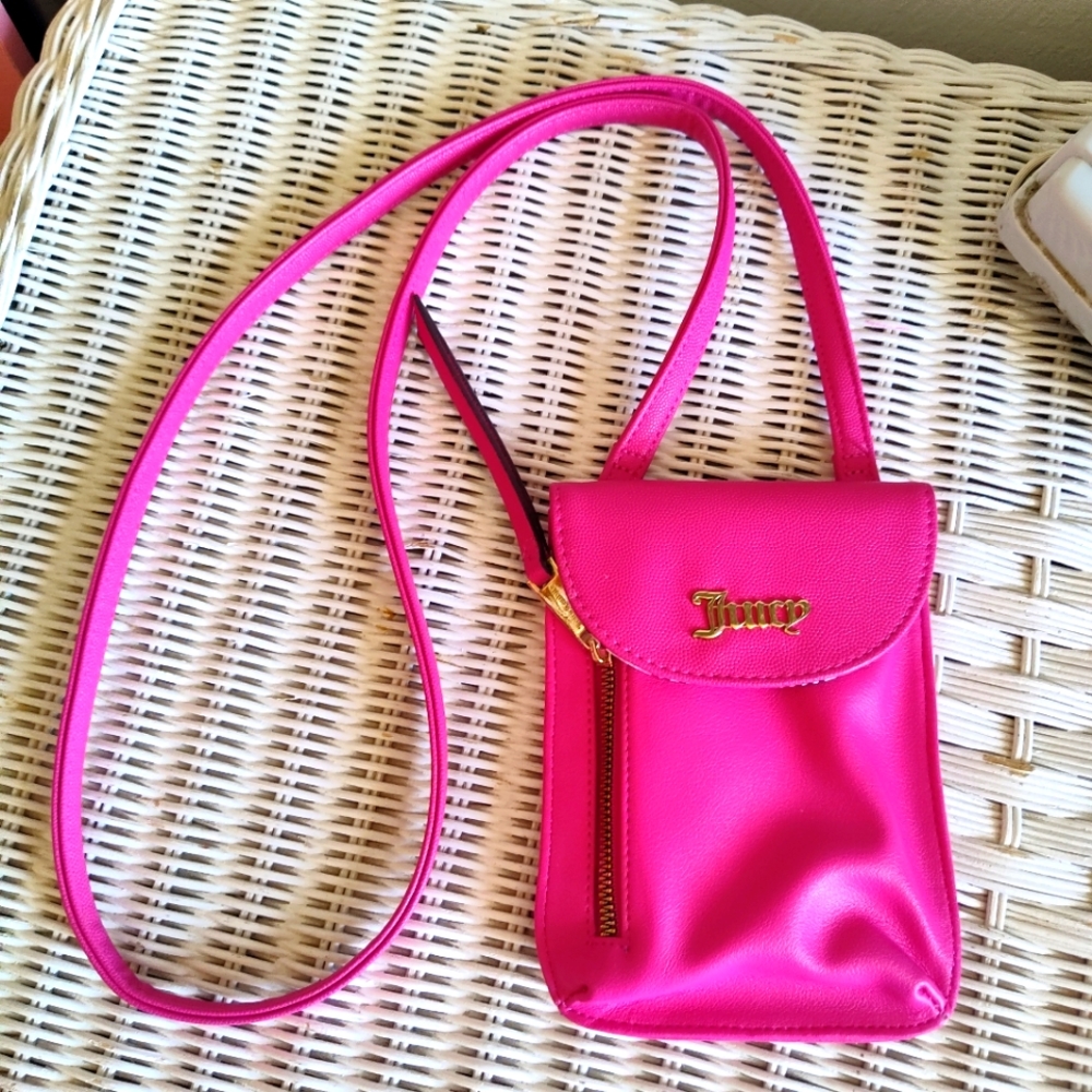 Juicy Couture Pink Phone Crossbody